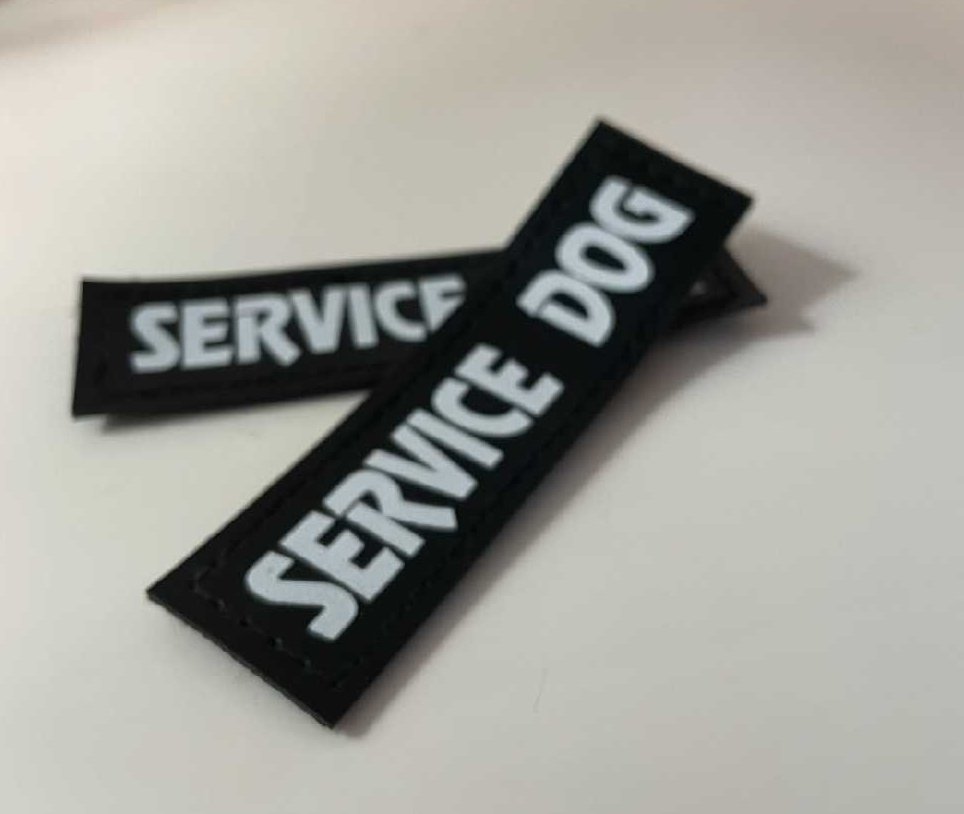 xs service dog vest for 16" emotional support stuffed animals